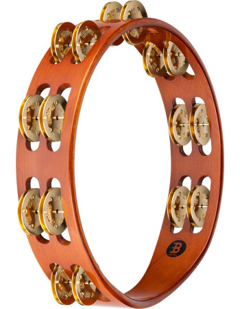 Meinl Percussion TA2B-AB Traditional Wood Series Tambourine - 10