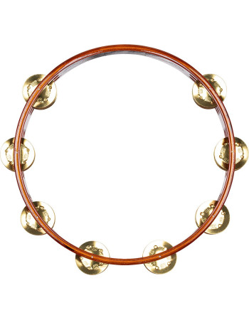 Meinl Percussion TA2B-AB Traditional Wood Series Tambourine - 10