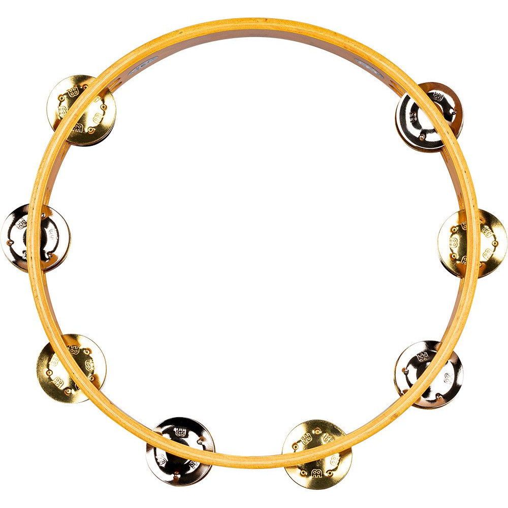 Meinl Percussion TA2M-SNT Traditional Wood Series Tambourine - 10