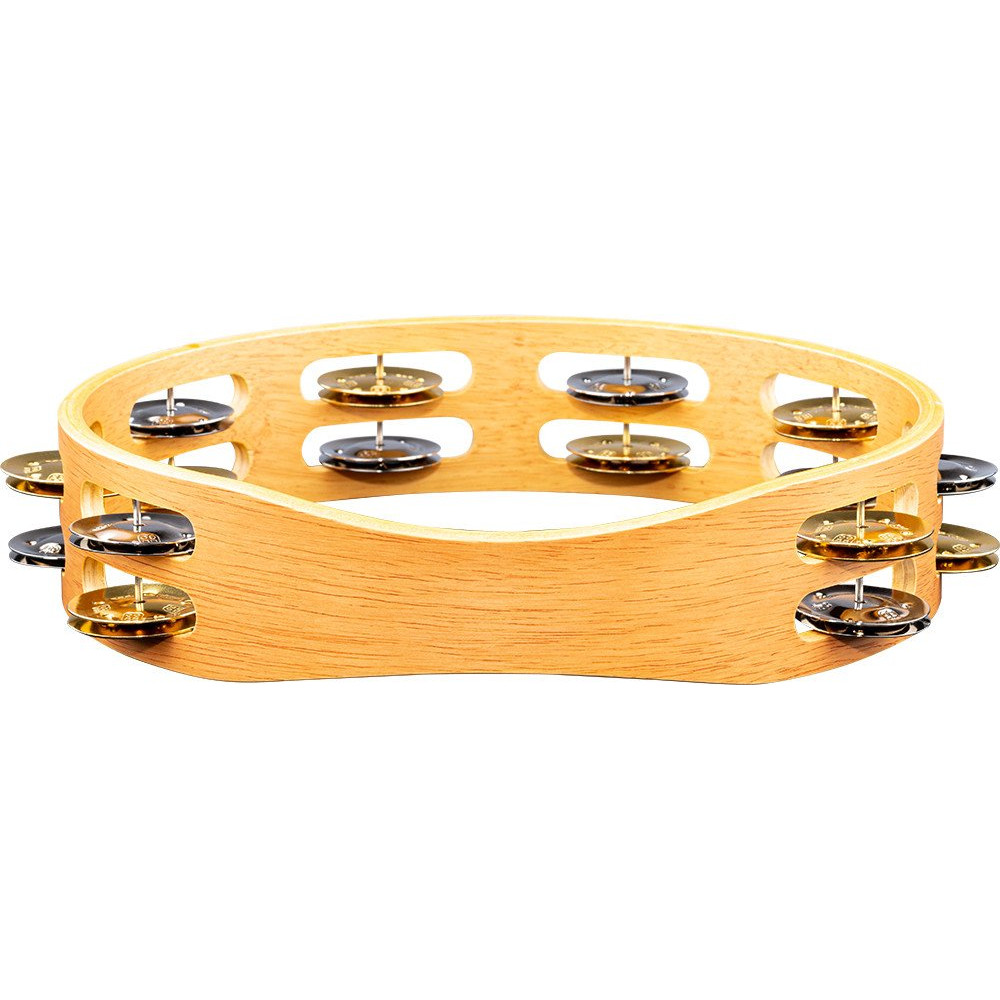 Meinl Percussion TA2M-SNT Traditional Wood Series Tambourine - 10