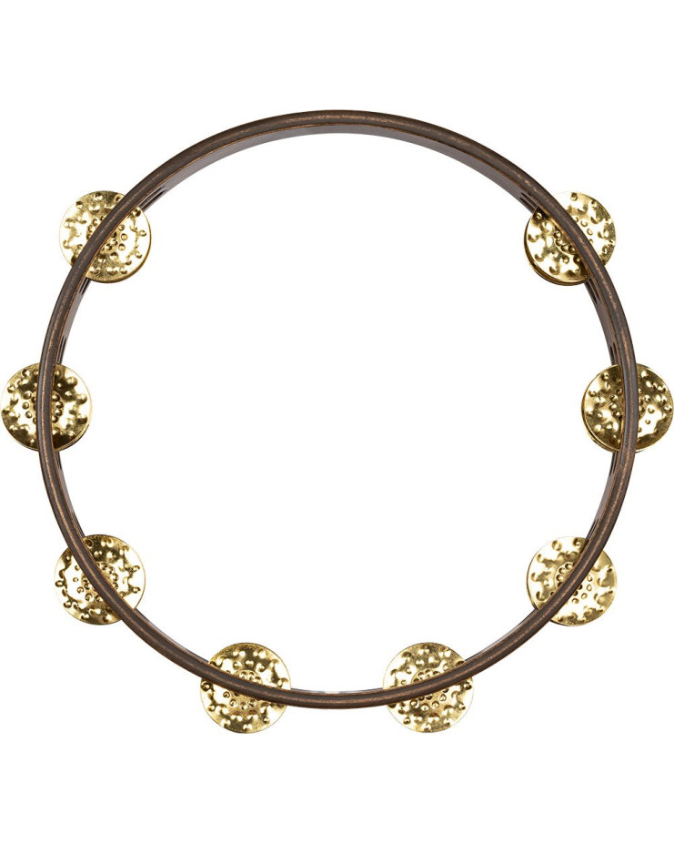 Meinl Percussion TA2V-WB Traditional Wood Series Tambourine - 10