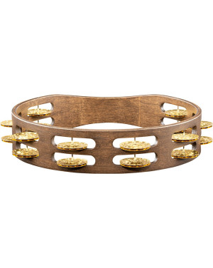 Meinl Percussion TA2V-WB Traditional Wood Series Tambourine - 10