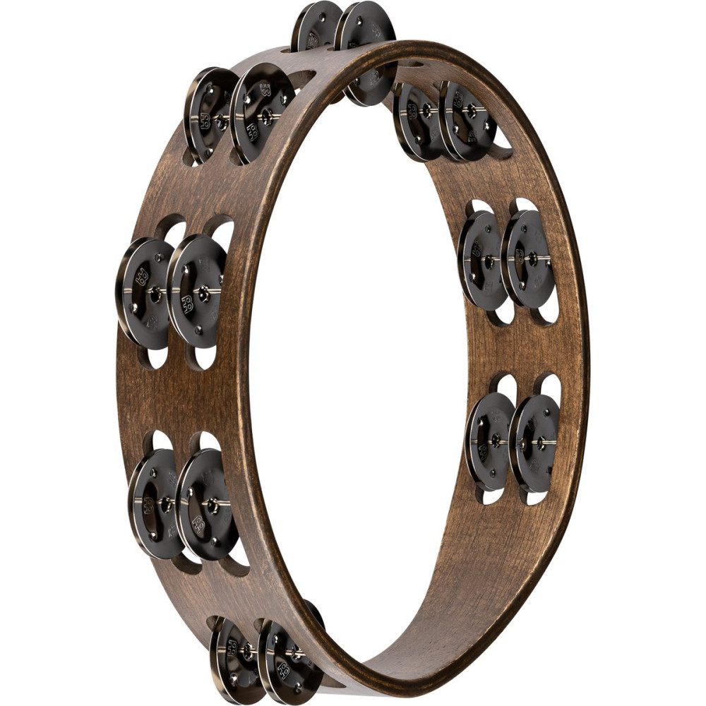 Meinl Percussion TA2WB Traditional Wood Series Tambourine - 10