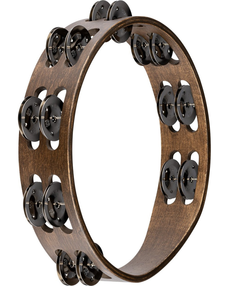 Meinl Percussion TA2WB Traditional Wood Series Tambourine - 10