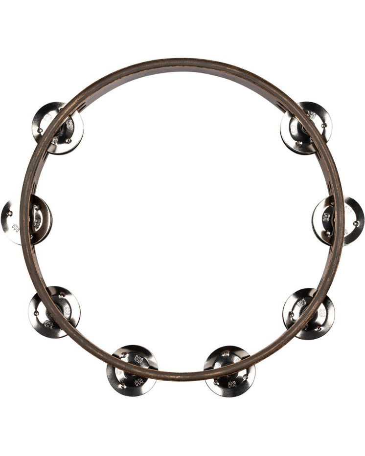 Meinl Percussion TA2WB Traditional Wood Series Tambourine - 10