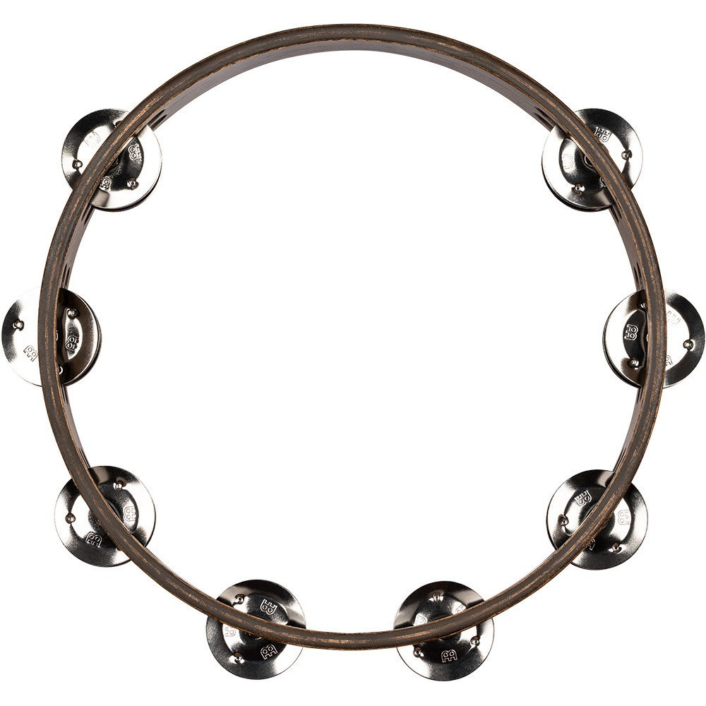Meinl Percussion TA2WB Traditional Wood Series Tambourine - 10