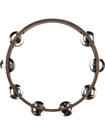 Meinl Percussion TA2WB Traditional Wood Series Tambourine - 10
