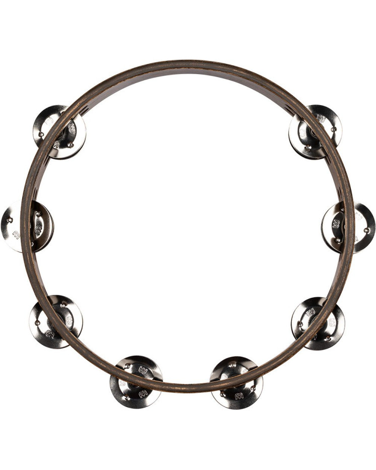 Meinl Percussion TA2WB Traditional Wood Series Tambourine - 10