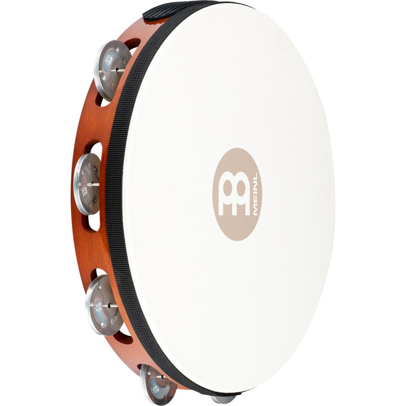 Meinl Percussion TAH1A-AB Traditional Wood Series Headed Tambourine - 10