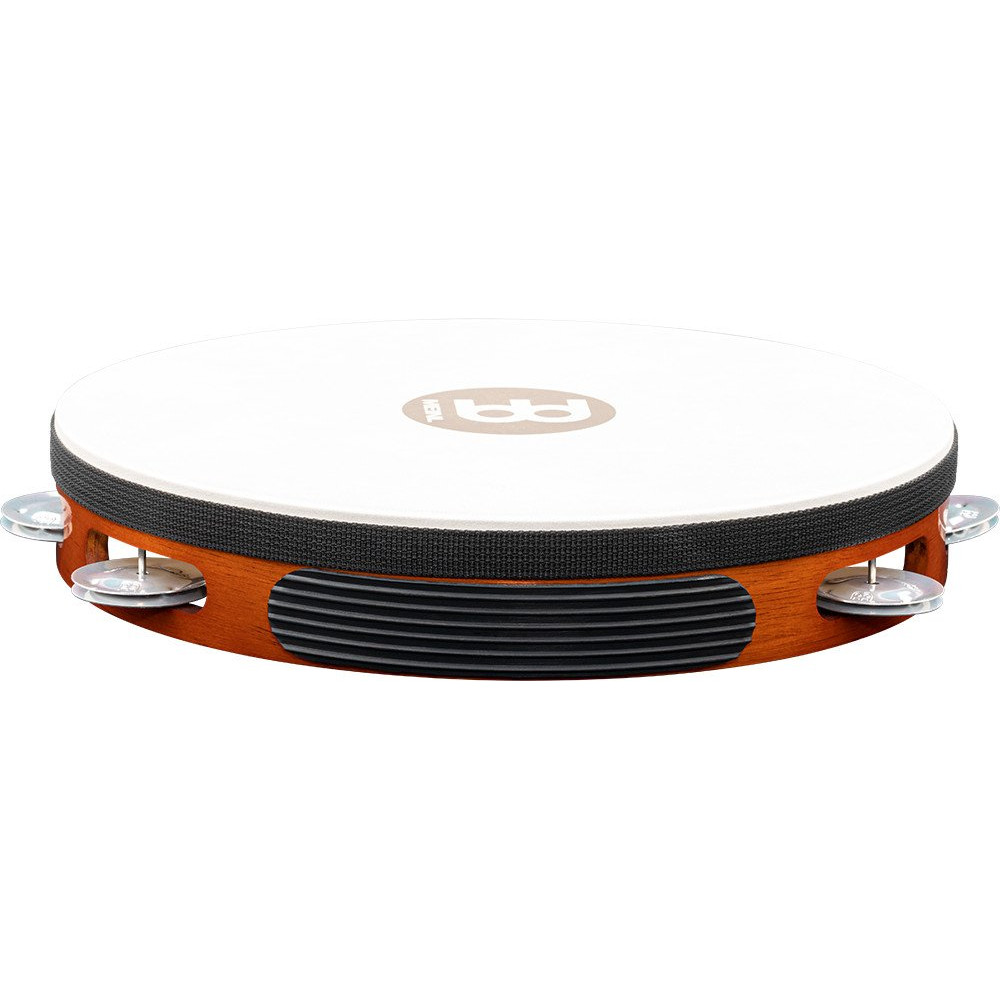 Meinl Percussion TAH1A-AB Traditional Wood Series Headed Tambourine - 10