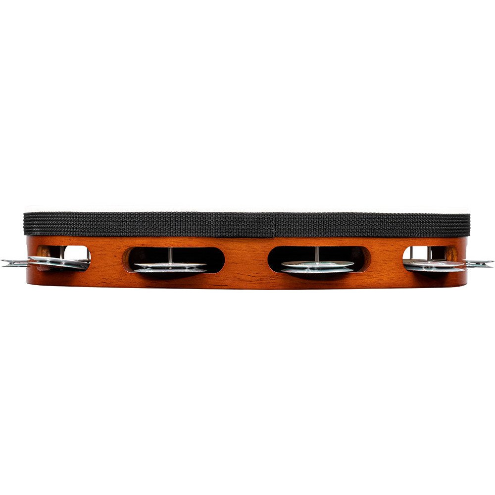 Meinl Percussion TAH1A-AB Traditional Wood Series Headed Tambourine - 10
