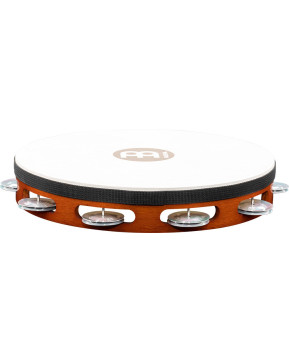 Meinl Percussion TAH1A-AB Traditional Wood Series Headed Tambourine - 10