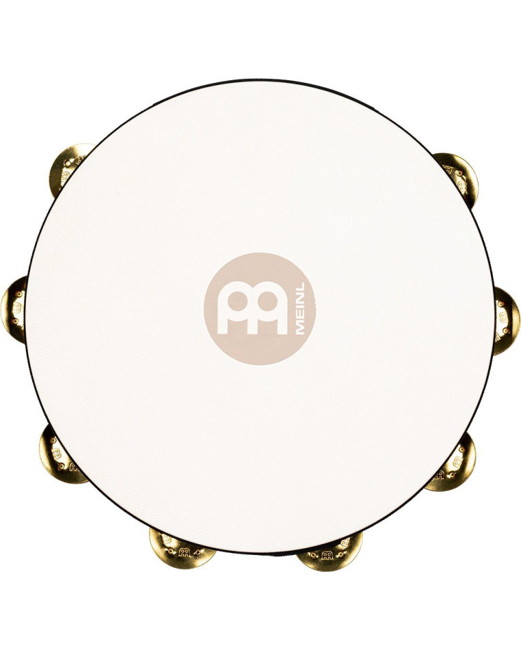 Meinl Percussion TAH1B-AB Traditional Wood Series Headed Tambourine - 10
