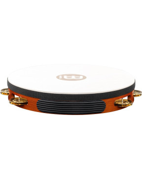 Meinl Percussion TAH1B-AB Traditional Wood Series Headed Tambourine - 10