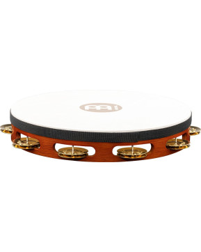 Meinl Percussion TAH1B-AB Traditional Wood Series Headed Tambourine - 10