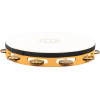 Meinl Percussion TAH1M-SNT Traditional Wood Series Headed Tambourine - 10