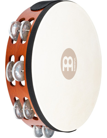 Meinl Percussion TAH2A-AB Traditional Wood Series Headed Tambourine - 10