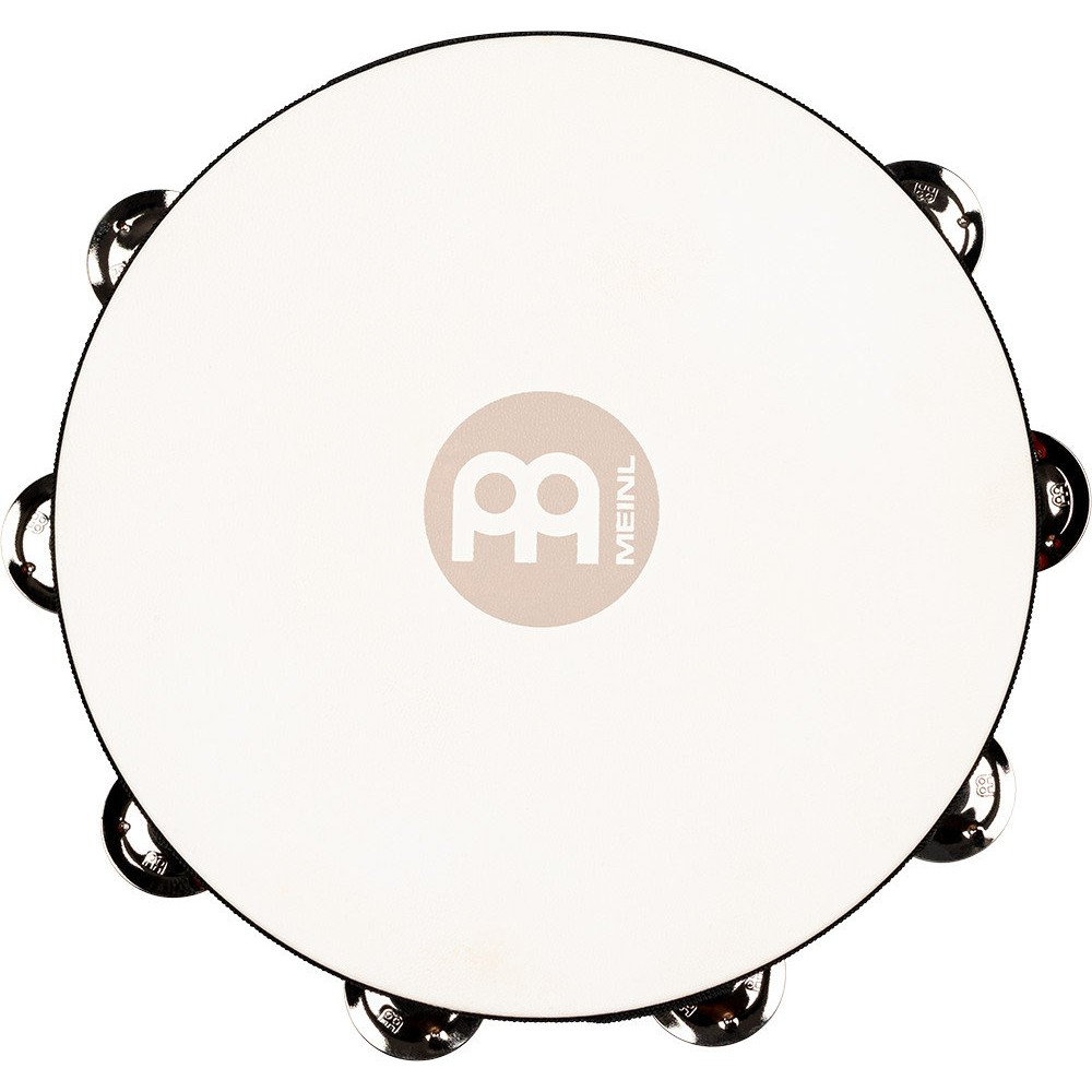 Meinl Percussion TAH2AB Traditional Wood Series Headed Tambourine - 10