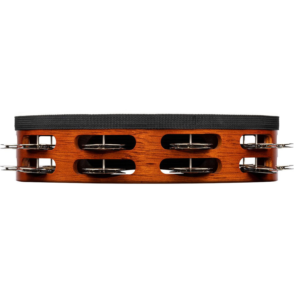 Meinl Percussion TAH2AB Traditional Wood Series Headed Tambourine - 10