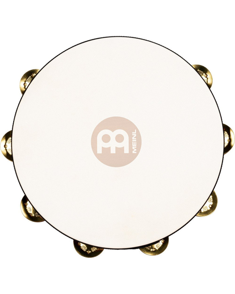Meinl Percussion TAH2B-AB Traditional Wood Series Headed Tambourine - 10