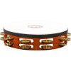 Meinl Percussion TAH2B-AB Traditional Wood Series Headed Tambourine - 10