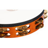 Meinl Percussion TAH2B-AB Traditional Wood Series Headed Tambourine - 10