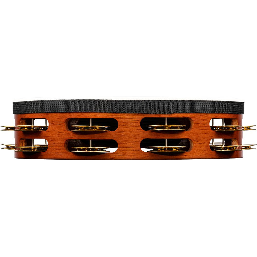 Meinl Percussion TAH2B-AB Traditional Wood Series Headed Tambourine - 10