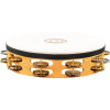 Meinl Percussion TAH2M-SNT Traditional Wood Series Headed Tambourine - 10