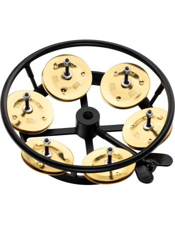 Meinl Percussion THH1B-BK Professional Series HiHat Tambourine - 5