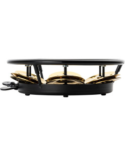 Meinl Percussion THH1B-BK Professional Series HiHat Tambourine - 5