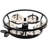 Meinl Percussion THH1BK Professional Series HiHat Tambourine - 5