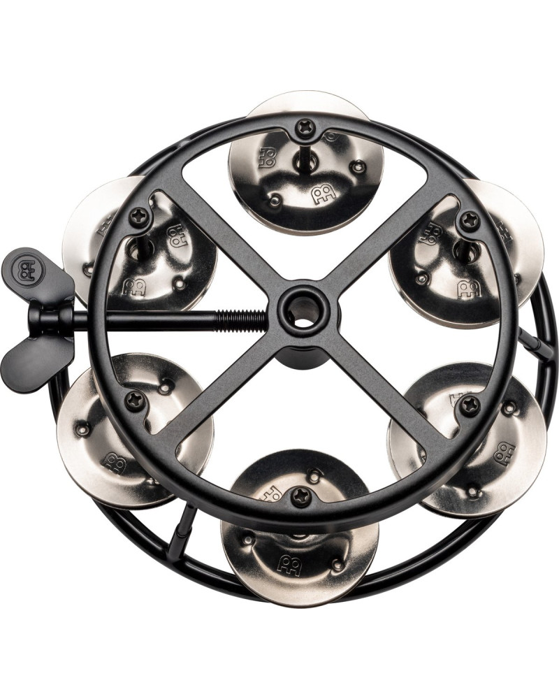 Meinl Percussion THH1BK Professional Series HiHat Tambourine - 5