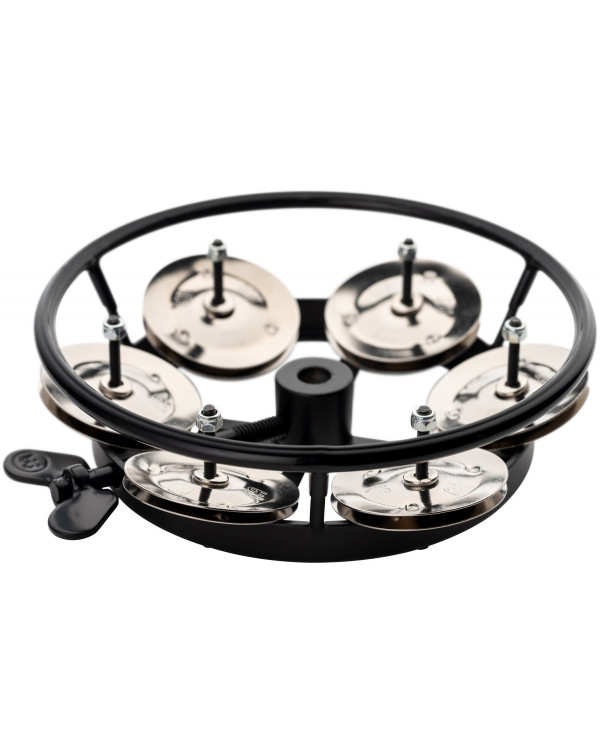 Meinl Percussion THH1BK Professional Series HiHat Tambourine - 5