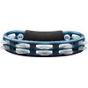Meinl Percussion TMT1A-B Traditional ABS Series Hand Held Molded ABS  Tambourine - Blue/Aluminum Jingles