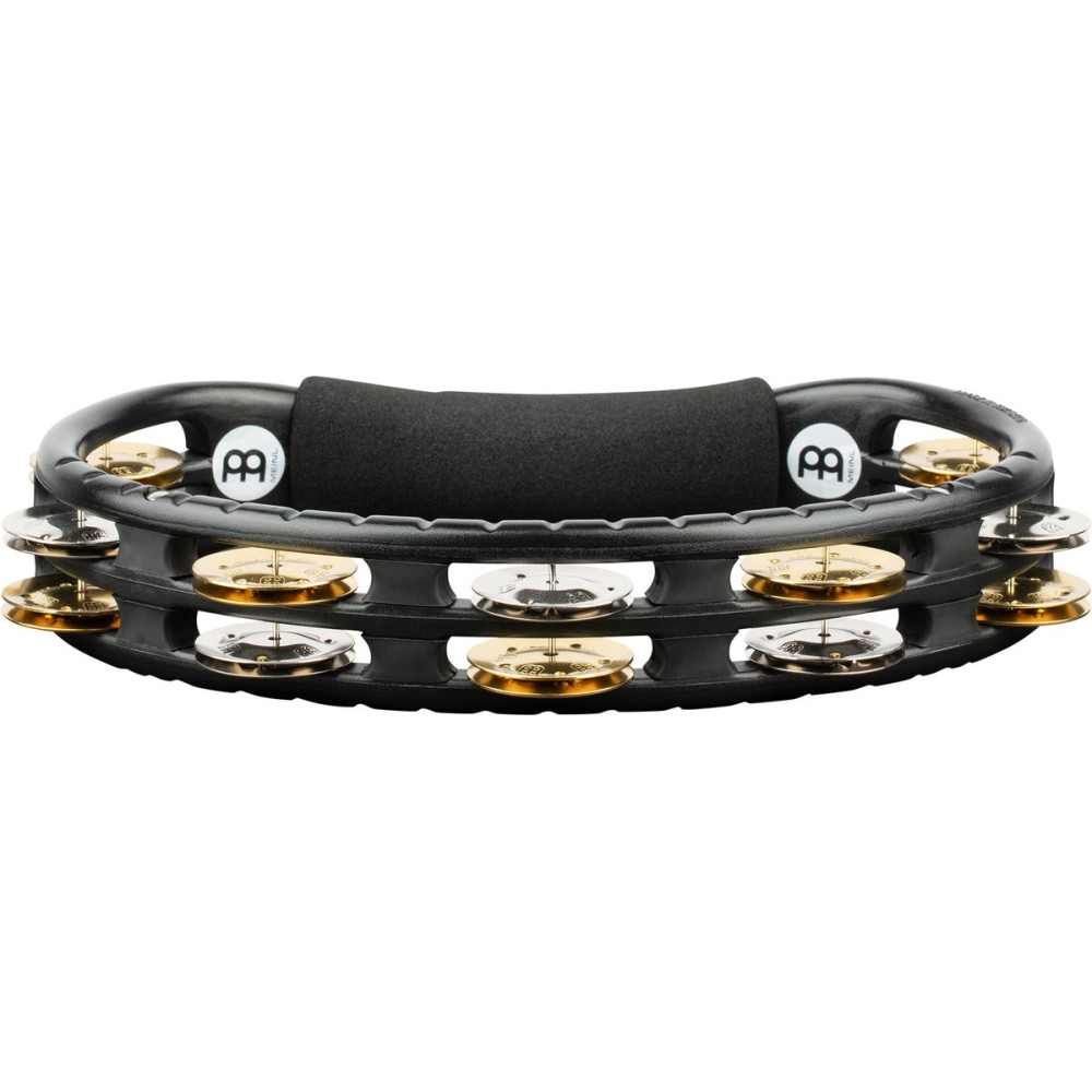 Meinl Percussion TMT1M-BK Recording-Combo Hand Held ABS Tambourine