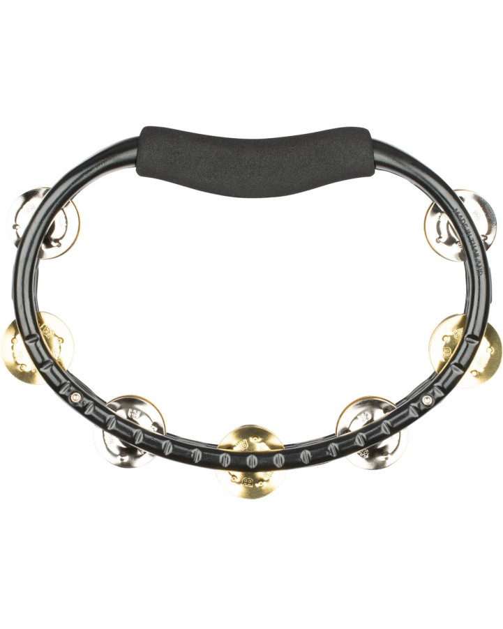 Meinl Percussion TMT1M-BK Recording-Combo Hand Held ABS Tambourine