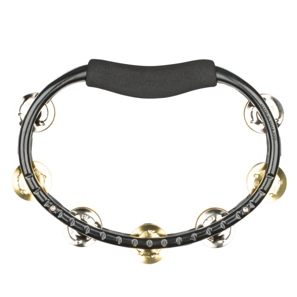 Meinl Percussion TMT1M-BK Recording-Combo Hand Held ABS Tambourine