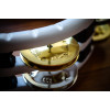 Meinl Percussion TMT1M-WH Traditional ABS Series Hand Held Molded ABS Tambourine - White/Mixed Nickel Plated Steel/Solid