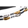 Meinl Percussion TMT1M-WH Traditional ABS Series Hand Held Molded ABS Tambourine - White/Mixed Nickel Plated Steel/Solid