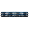 Meinl Percussion TMT2A-B Traditional Mountable ABS Series Molded ABS Tambourine - Blue/Aluminum Jingles