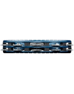 Meinl Percussion TMT2A-B Traditional Mountable ABS Series Molded ABS Tambourine - Blue/Aluminum Jingles