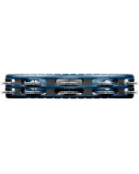Meinl Percussion TMT2A-B Traditional Mountable ABS Series Molded ABS Tambourine - Blue/Aluminum Jingles