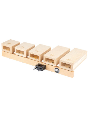 Meinl Percussion TMWTB Wood Temple Block Set