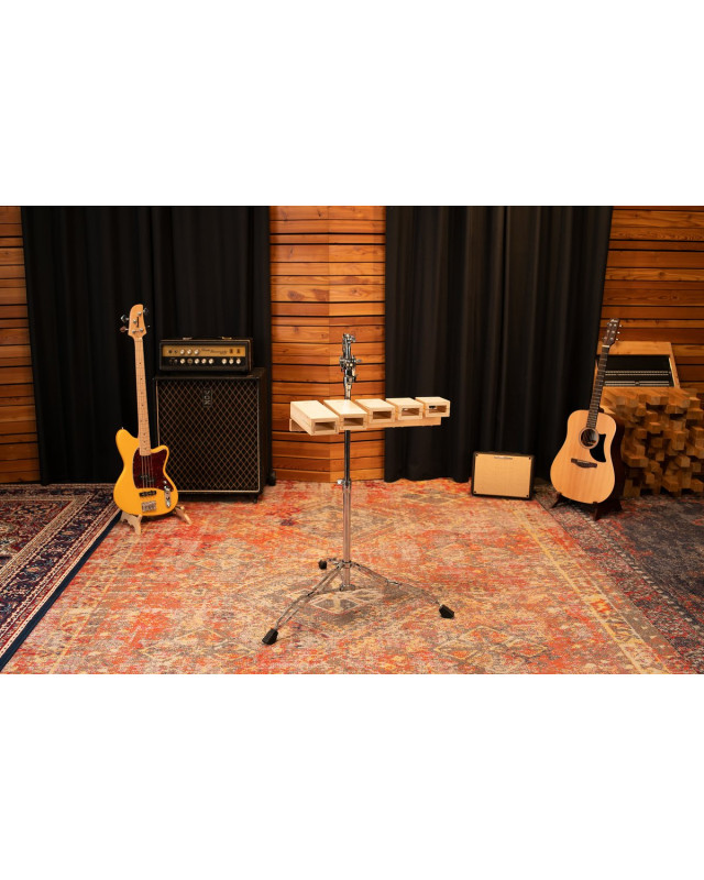 Meinl Percussion TMWTB Wood Temple Block Set