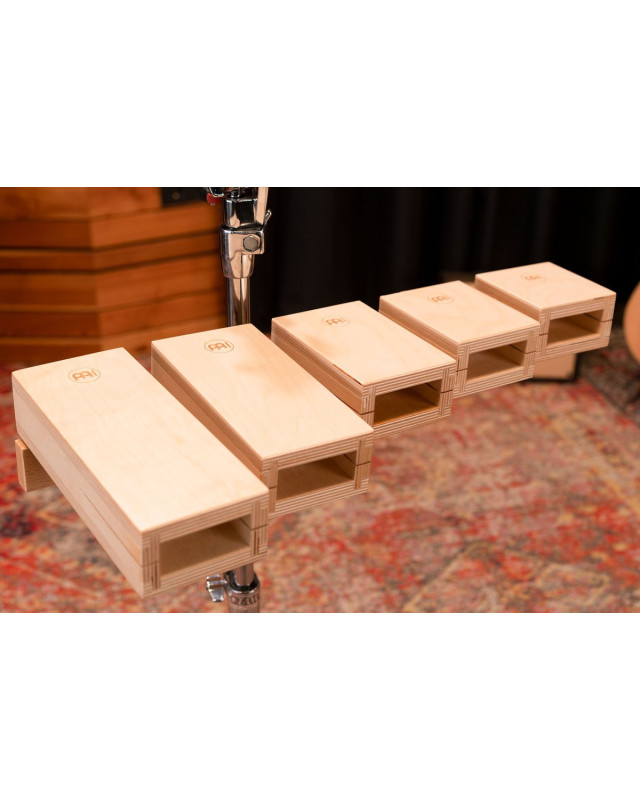 Meinl Percussion TMWTB Wood Temple Block Set
