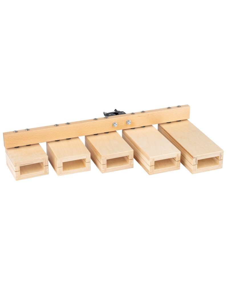 Meinl Percussion TMWTB Wood Temple Block Set