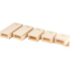 Meinl Percussion TMWTB Wood Temple Block Set