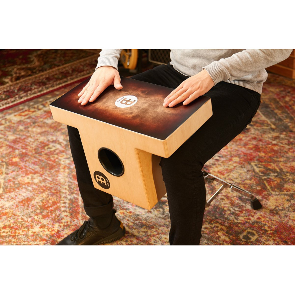 Meinl Percussion TOPCAJ1EB Slaptop Cajon - Espresso Brown