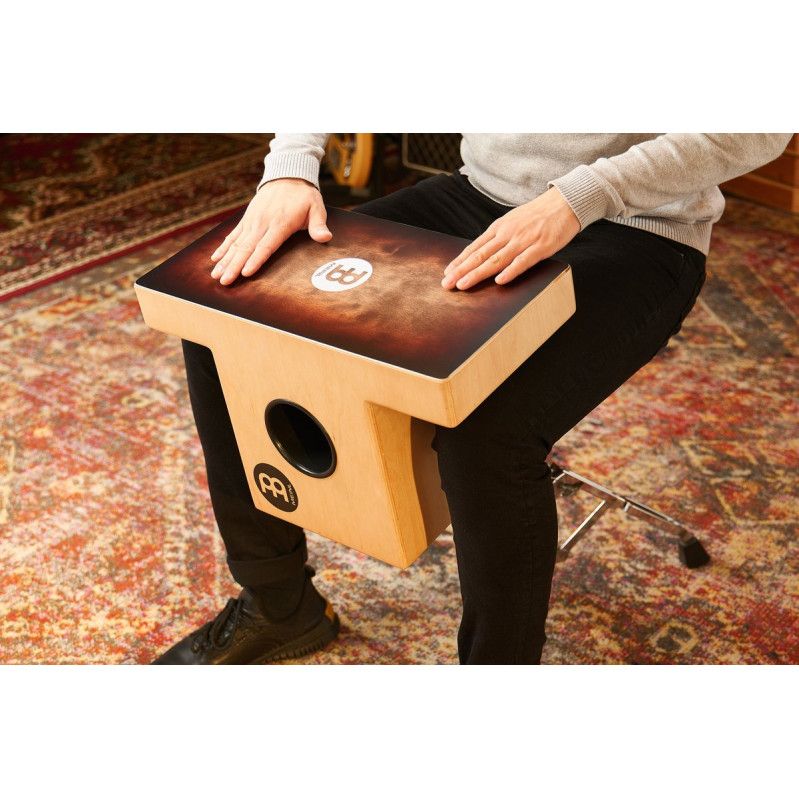 Meinl Percussion TOPCAJ1EB Slaptop Cajon - Espresso Brown