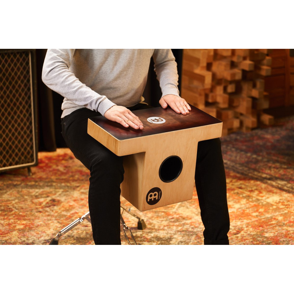 Meinl Percussion TOPCAJ1EB Slaptop Cajon - Espresso Brown